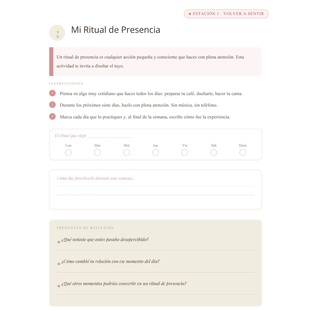 un camino de vuelta a ti: diario de reconexión personal para mujeres un camino de vuelta a ti: diario de reconexión personal para mujeres
